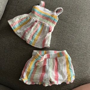 Cat & Jack two piece set summer short and summer tank top